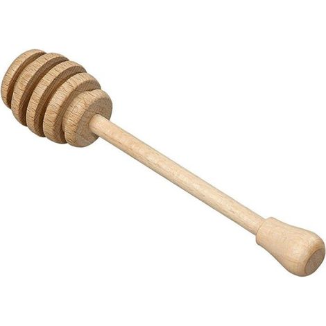 Louche - cuillere de cuisine Tala - 10A30066 - Cuillere a miel en bois de hetre, beige