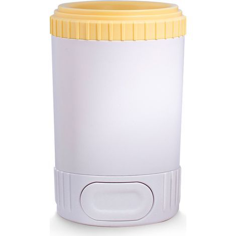 Nettoyeur de pattes pour animaux - 1 pièce - Nettoyeur de pattes pour animaux - Séchoir à pattes pour animaux - Serviette pour chien incluse (1/4)