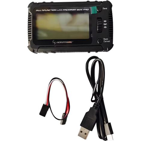 Adecuado para baterías con caja de programación LCD multifuncional Pro OTA 1-8S y ESCs Platinum XERUN EZRUN Seaking Pro.