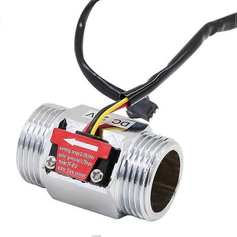 Capteur de débit d'eau ZENGO, interrupteur de débit d'eau pour chauffe-eau, mesure du débit d'eau (1/5)