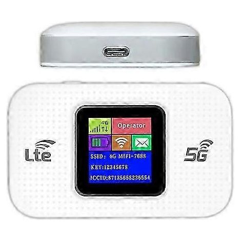 Nouveau routeur Wi-Fi portable 5G LTE Hotspot mobile Édition Ultime pour les voyages (1/5)