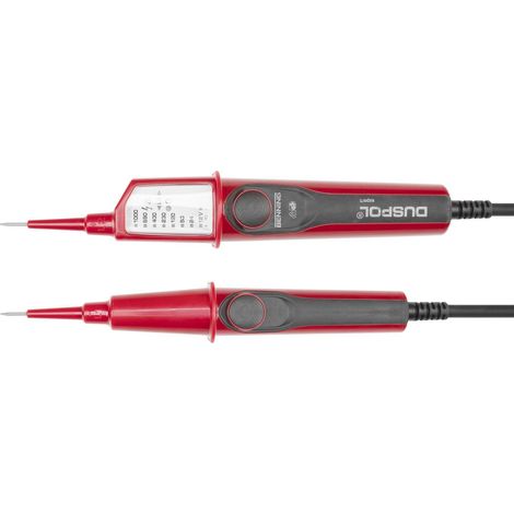 Gedore VDE 4616 Spannungsprüfer 2-polig mit LED-Anzeige (1/4)