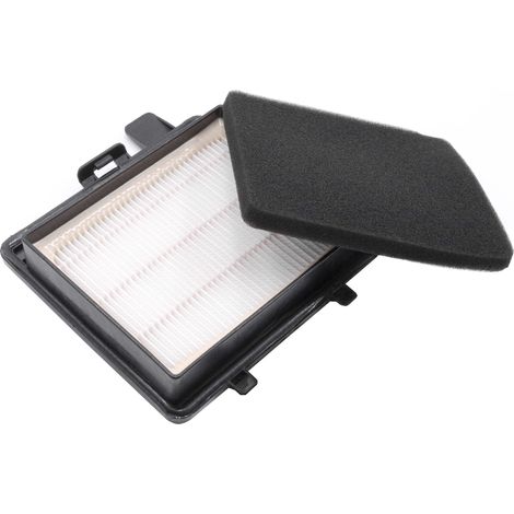 vhbw Set de filtros compatible con Zelmer Pulser ZVC262SP (VC3050.0 SP) aspirador - 2x filtro (filtro Hepa, filtro de espuma)