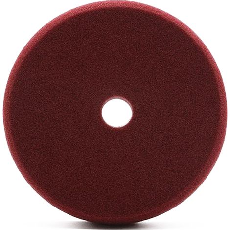1pc Disque de polissage 150 mm éponge lustrage auto bateau rayures oxydation correction rouge polissage moyen (1/5)