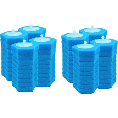 Pieces Replacement Toilet Brush Head Toilet Cleaner (1/5)
