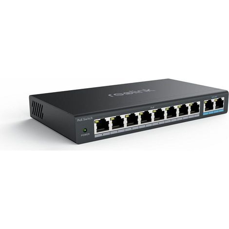 Conmutador Reolink RLA-PS1 8 puertos POE 30W por puerto (1/2)