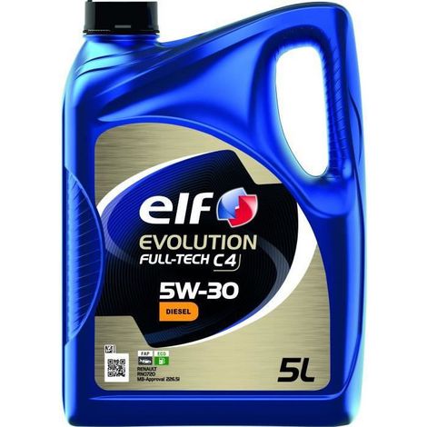 ELF HUILE MOTEUR 5L EVOLUTION FULLTECH C4 5W30