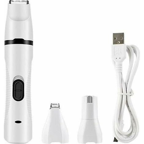 Green Mobility-Tondeuse à Poils de Animaux, 3 en 1 Tondeuse à Cheveux pour Animaux de Compagnie USB Rechargeable, Tondeuse à Ongles pour Couper la Patte, les Oreilles, les Yeux, le Visage (1/5)