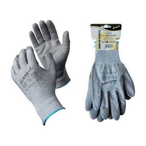GUANTO POLIURETANO GRIGIO ANTITAGLIO HAND