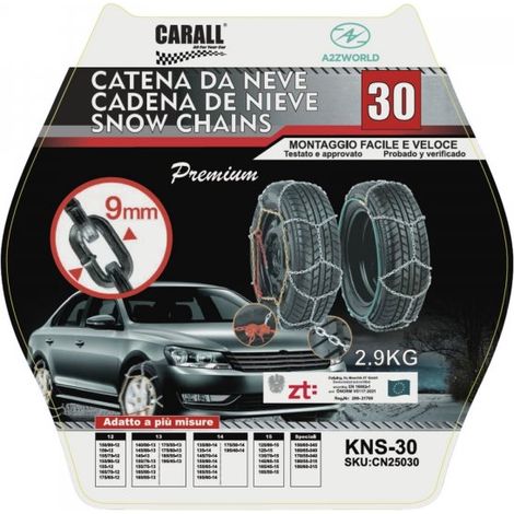 Catena Da Neve 9mm KNS30 Gruppo 30 Omologato ONORM V5117