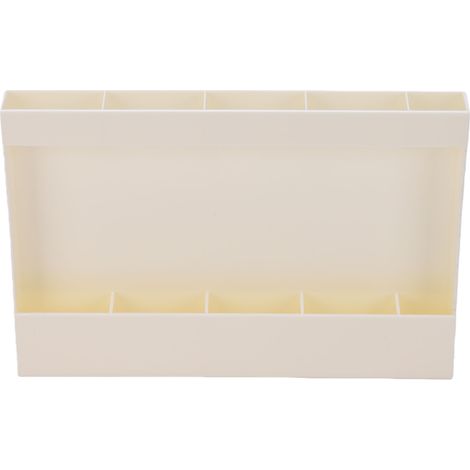 Porte-paille mural en plastique réutilisable, blanc, pour porte de placard ou comptoir. (1/5)