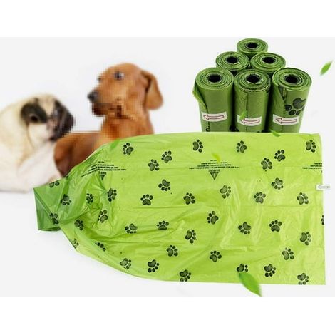 Sacs poubelles biodégradables pour déchets canins, cuisine et maison, lot économique, résistants et écologiques, usage quotidien (1/5)