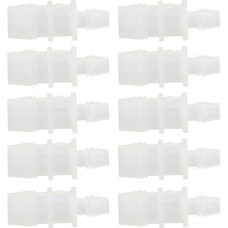 10 Stück PP-Luftpumpenadapter-Reduzierstücke für Aquarium-Luftpumpen mit 7,9–15,8 mm Silikonschlauchanschluss (1/5)