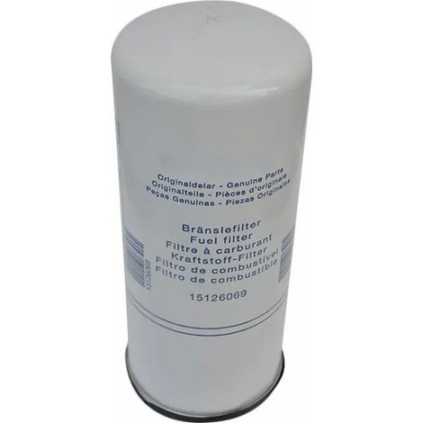 Remplacement 15126069 – Filtre diesel pour engins, groupes électrogènes, mines. (1/4)