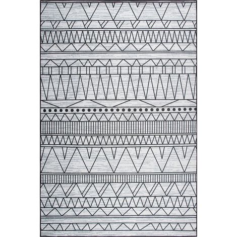 Teppich KEBAN Schwarz 140 x 200 cm (1/5)
