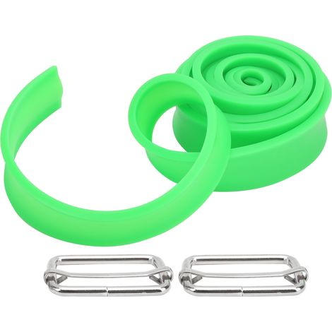 Bande élastique caoutchouc résistance lourde, sangle de traction pour musculation, fitness, entraînement force, lot 3 mètres (1/5)