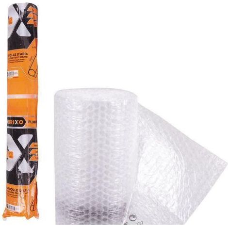 ROTOLO PLURIBALL H 100X10 MT IMBALLAGGIO 1000 BOLLE D'ARIA PER TRASLOCO (17684) (1/2)