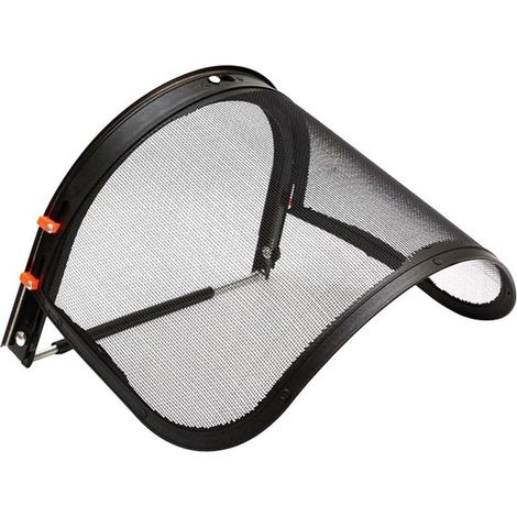 1 Casque De Sécurité en Maille, Casque De Sécurité Intégral Professionnel avec Visière en Maille pour Tronçonneuse Industrielle, Jardinage, Débroussailleuse, Protection Forestière (1/5)
