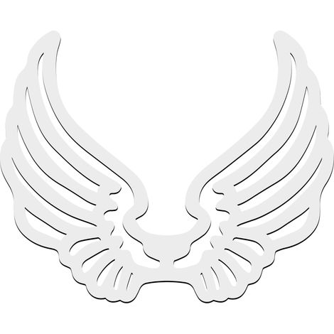 Décorations de Noël en bois, pendentifs en macramé blanc, ailes d'ange à faire soi-même (1/4)