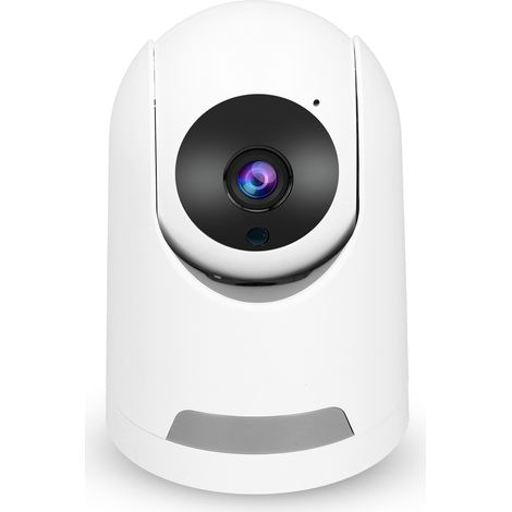 Caméra de sécurité 3 MP avec contrôle via application Wi-Fi, fonction panoramique/inclinaison, détection de mouvement humain, fixation sur table/mur/plafond, compatible avec la prise TUYA 100-240VEU. (1/5)