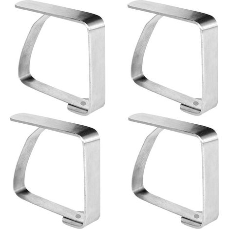 Lot de 4 pinces a nappe parfaites pour la terrasse et le jardin (1/5)