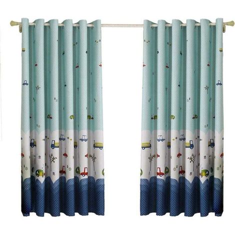 Ensemble de 2 Rideaux en Voile Dégradé à Oeillets - Polyester Changeant de Couleur - Décoration pour Salon, Chambre ou Bureau - Blanc et Gris 130x240cm (1/4)