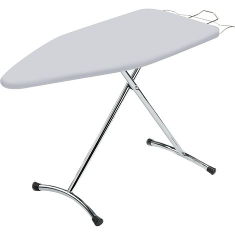 Asse da Stiro Prestige 123x48 cm Salvaspazio Altezza Regolabile Ampia Area di Stiratura