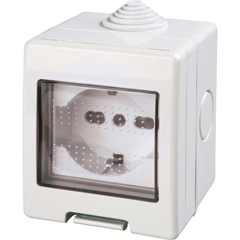 POLYPOOL PP0166X CASSETTA EST IP55 C/PR BIP SCHUKO- 1,0 pz
