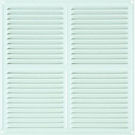 Brinox B70570D - Griglia di ventilazione 30 x 30 cm, colore: Bianco laccato (1/2)