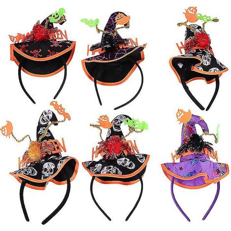 6-teiliges Halloween-Kopfschmuck-Set für Halloween-Dekorationen (1/3)