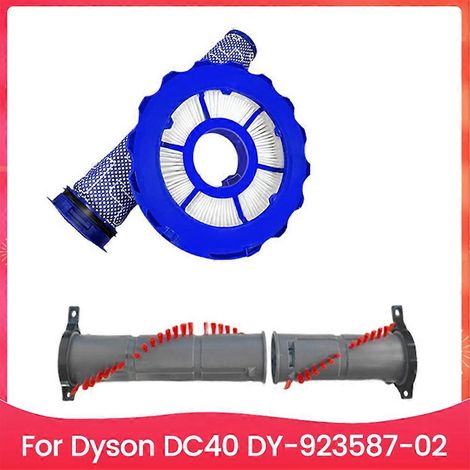 Set mit 3 rotierenden Bürsten und Vor- und Nachfilter-HEPA-Filtern für DC40 DY 923587 02 Staubsauger – Ersatzteile (1/5)