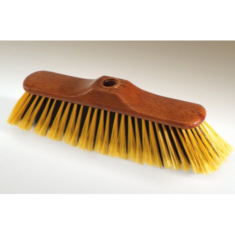 FPLUS cepillo escobon mod.caoba con mango 01416 , cepillo escobon mod.caoba con mango 01416