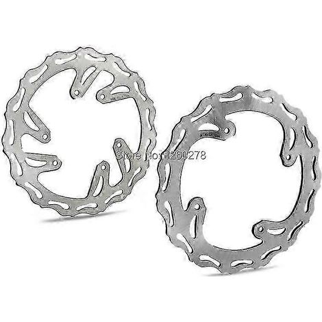 Kit unique de disques de frein avant et arrière pour moto, compatible avec Honda CR125 CR250 (2002-2008). (1/5)