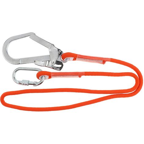 corde de sécurité d'arboriculteur d'escalade avec le crochet de mousqueton protection anti-chute un type 5m (1/5)