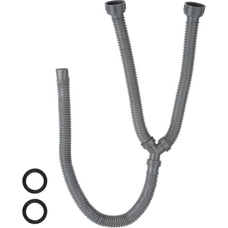 Tuyau De Vidange - Pvc Flexible Résistant - Pour Lave-Linge Lave-Vaisselle Aspirateur - 2 Mètres (1/5)