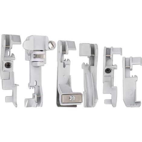 6 Pieces Presser Feet for Overlock Machine 14U 14CG754 14SH654 (1/5)
