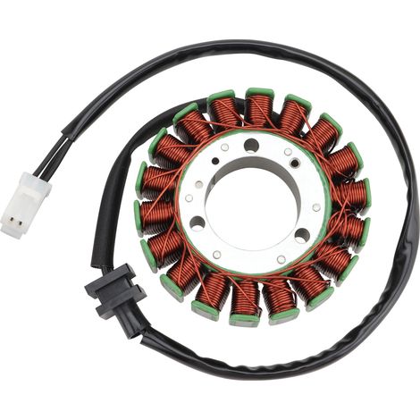 Original spare parts that meet factory specifications for stator and solenoid coil assemblies in motorcycle charging systems, such as Kawasaki VN400-A Vulcan 1995-1997 / VN800 etc.--DTEKGAZ