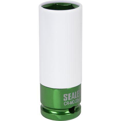 Sealey SX03022 Alloy Wheel Impact Socket 1/2""Sq Drive 22mm