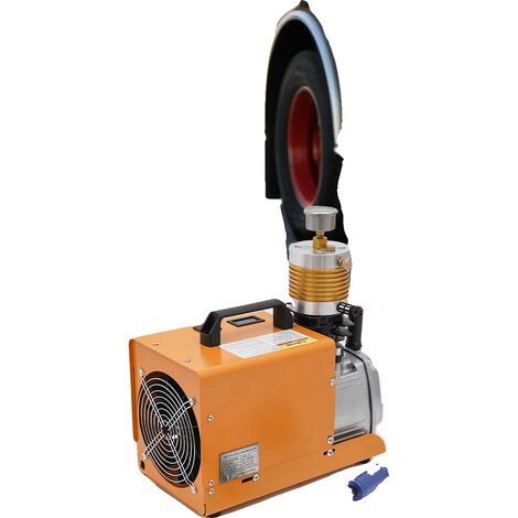 Compresor de aire de alta presión, potencia de 1,8 kW, presión máxima de 30 MPa, volumen de inflado de 26,4 gal/min, voltaje de 220 V, enchufe estándar de la UE. (1/5)