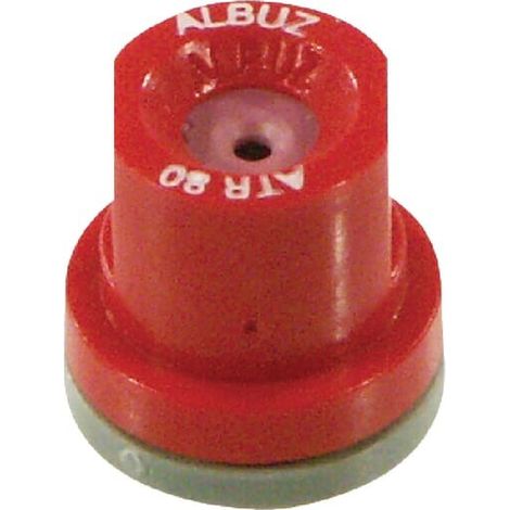 Boquilla est谩ndar chorro c贸nico ATR 80掳 rojo cer谩mica Albuz ALBUZ ATR80RED