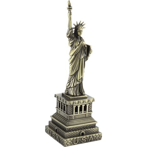 Metallmodell der Freiheitsstatue – Geschenk zur Bürodekoration, berühmtes Architekturmodell (1/5)