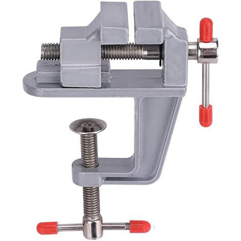 Petit étau multifonctionnel pour la maison, en alliage d'aluminium, mini étau d'établi pour outils de bricolage (1/5)
