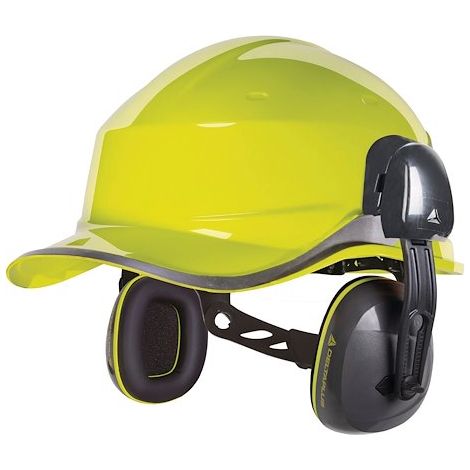 Coquilles antibruit pour casque de chantier SNR26 db DELTA PLUS - INTERLIGHTHE (1/5)