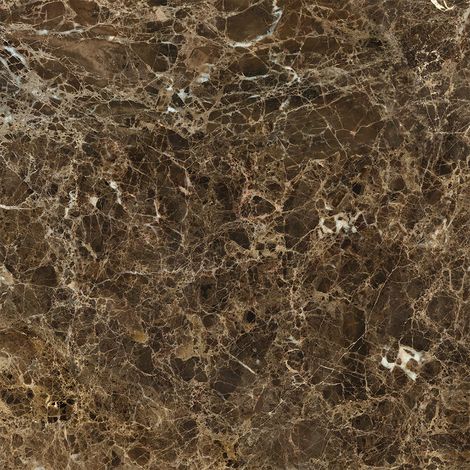 Fliese Aus Feinsteinzeug Marmoroptik Emperador Braun Glänzend 60X60 - Ei6060 (Ceramishop.de)