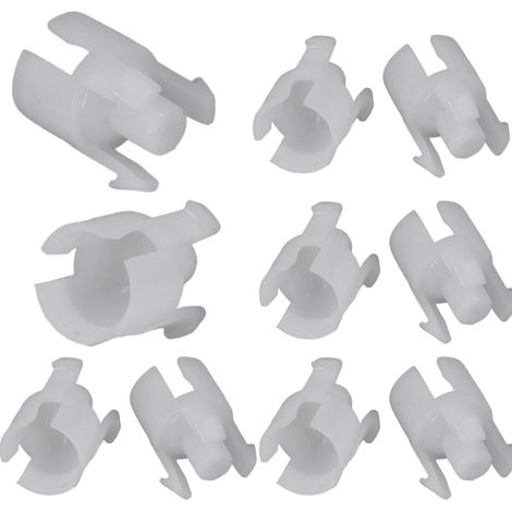 10 Pcs Clip Maître Cylindre d'Embrayage de Voiture, Clip de Boucle de Maître-cylindre D'embrayage de Voiture pour Elysee C2 C3 C4 C5 C6 pour 307, 308, 408, 2008, 3008, 207,9676534480