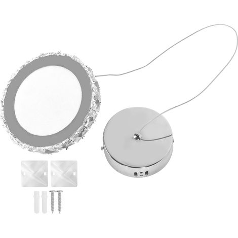 Lustre en cristal suspendu pour salle à manger et cuisine, lumière blanche 12W, 85-265V (1/5)