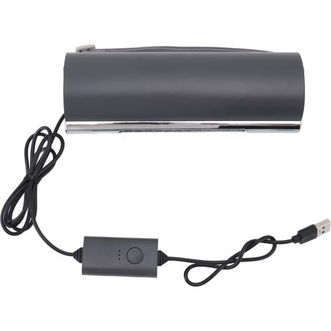 Ortviai Ventilateur de siège auto USB 3 vitesses, silencieux, refroidissement puissant pour voiture, SUV, camping-car – Gris (1/5)