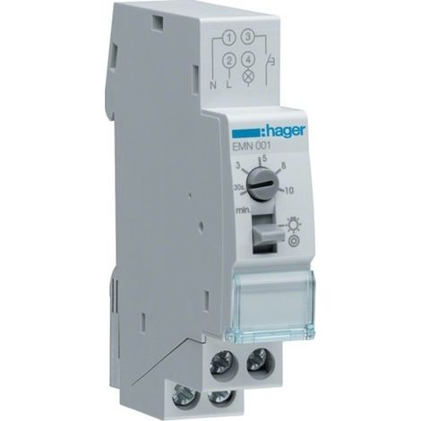 Minuterie simple temporisation hager