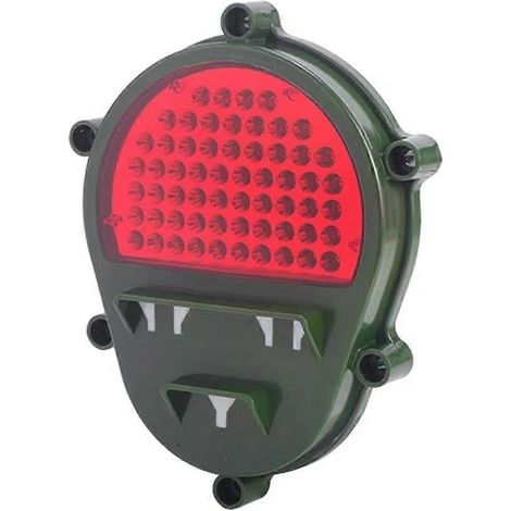 Feu stop arrière à LED pour Hummer H1 M35 M998, clignotant rouge (feux de croisement/route), 5 fils, 1 pièce (1/5)