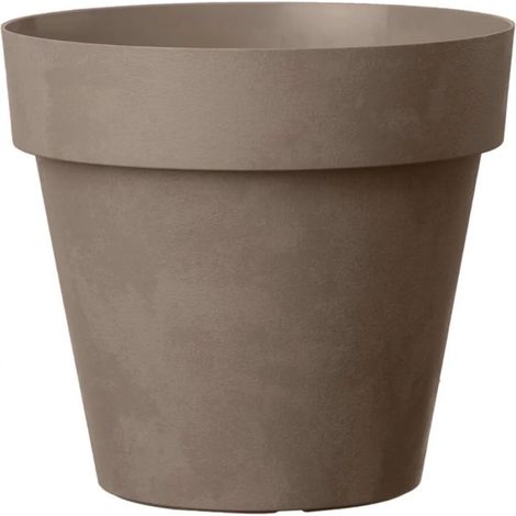 vaso da giardino "like" color caramello, 18 cm